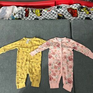 Floral Print Kids One Pieces